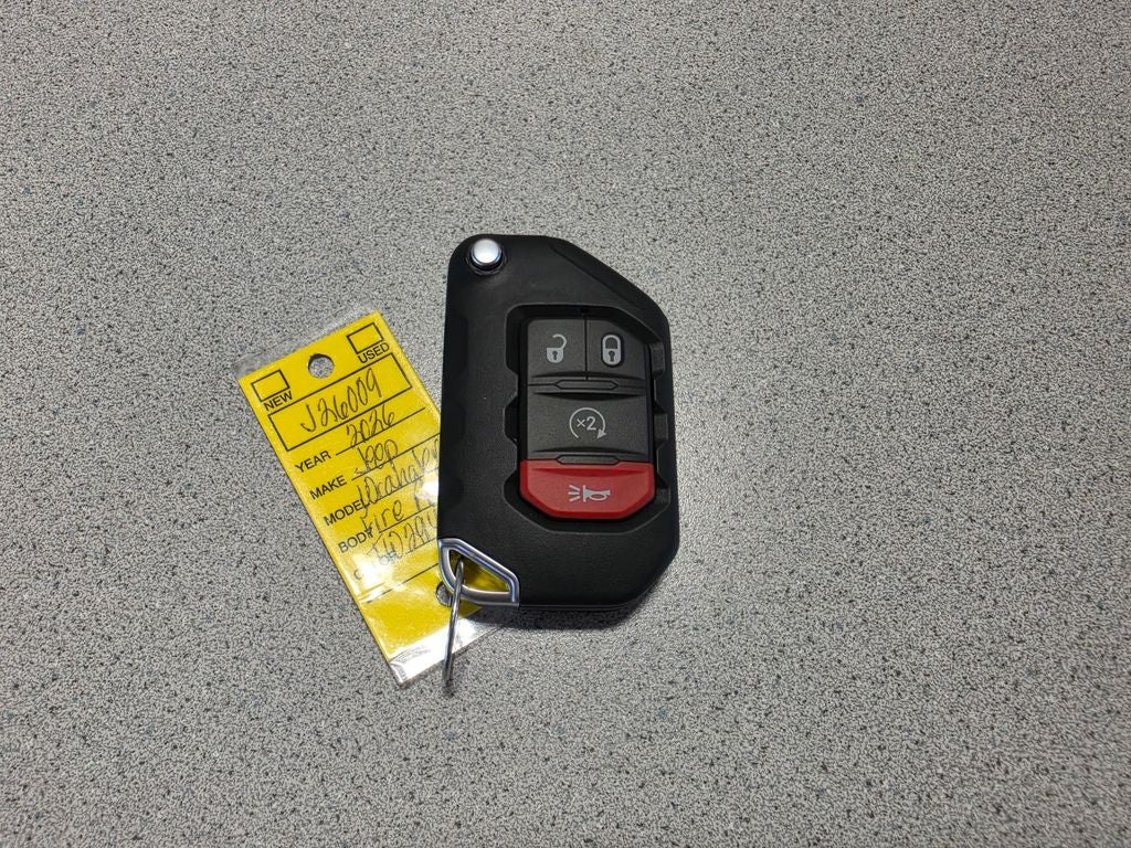 2026 Jeep Wrangler WRANGLER 4-DOOR SPORT S