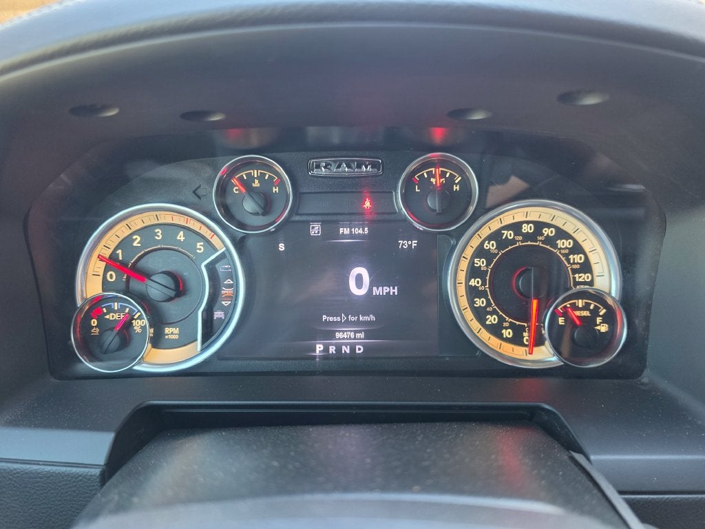2017 RAM 2500 Laramie Mega Cab 4x4 6'4' Box