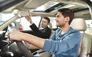 Schedule a test drive at Frontier Motor Co. CDJR in El Reno, OK.