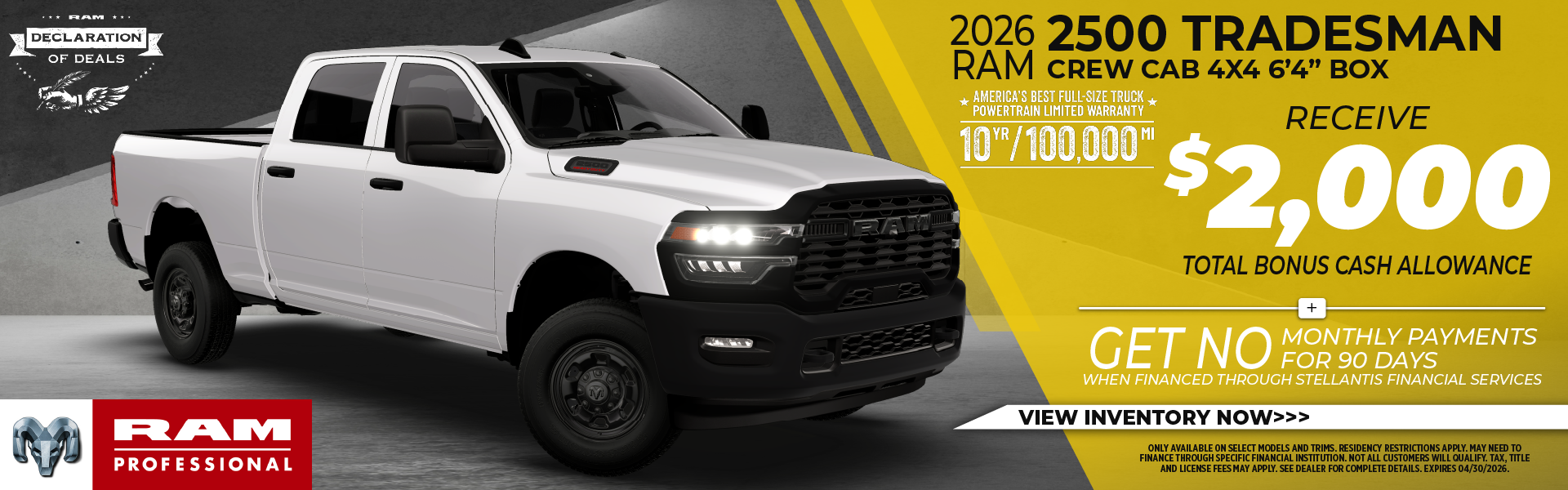 2026 Ram 2500