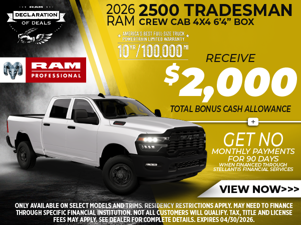 2026 Ram 2500